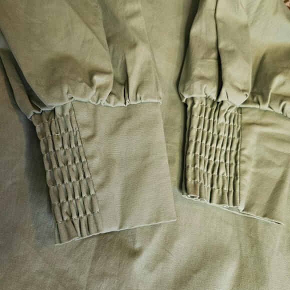 POMANDER PLACE Shift Dress Size Small Sage Green Tuckernuck Minimalist Casual - Picture 9 of 14